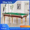 Mesa de bilhar americana padrão Guangdong Jiangmen Qiangli QL-8 Clube de bilhar americano Villa home British Bluestone