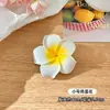 Pinza Floral para el Cabello de Playa para Mujer, Pinza Lateral de Gama Alta con Sentido de Atmósfera, Pinza de Flor de Phalaenopsis, Pinza Versátil para el Flequillo con un Toque de Lujo