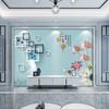 Papel Tapiz de Pared de Fondo para TV Moderno Sencillo Cubierta de Pared para Hogar y Sala de Estar Nuevo Estilo Chino 2025 Papel Tapiz para Cine y Televisión Cubierta de Pared 3D