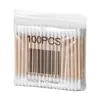 Bastoncillos de Bambú Doble Punta Multiusos Algodoncillos para Oídos Limpieza de Oídos Quita Maquillaje Algodoncillos para Maquillaje Venta al por Mayor Grandes Desechables Sanitarios