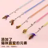 Palo extensible con pluma para gatos, juguete interactivo para mascotas para gatos, accesorios para gatos con cabeza reemplazable, nuevo favorito para gatos
