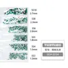 Paquete de 6 Diamantes de Grado Comercial Nacional 1440 Piezas Fondo Plano Rhinestones de Vidrio Ss3-Ss10 para Decoración DIY de Teléfono y Accesorios para Uñas
