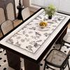 Mesa de Jantar de Luxo Leve e de Alta Qualidade, Toalha de Mesa Francesa Impermeável e à Prova de Óleo, Sem Lavagem, Anti-Escaldante e Isolante Térmico, Nova Toalha de Mesa para Mesa de Centro 2025