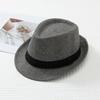 Sombrero para personas de mediana edad y mayores, sombrero de caballero británico para hombres, sombrero de jazz de otoño e invierno para ancianos, sombrero de anciano, sombrero cálido para padre