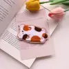 Lindos pasadores adhesivos de gato de dibujos animados, dulces y versátiles, pegatinas de flequillo sin costuras para que las niñas organicen el cabello