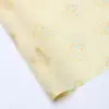 Urso de Jardim Brilhante Filme de Gelatina Papel de Embrulho Florido Papel Coreano Translúcido DIY Buquê Feito à Mão Presente Floricultura