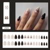 Adesivo para Nail Art Bolinhas Brancas Unha Postiça Laço Removível para Usar nas Unhas Peças de Nail Art Broca 30 Peças