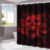 Amazon Halloween Murciélago Fantasma Cortina de Ducha para Baño Hogar Impermeable a Prueba de Moho Cortina de Ducha Cortina de Ducha para Separación de Inodoro