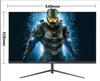 Monitor 1922242732 pulgadas Pantalla Curva Ips Alta Definición Led Lcd Ultra Delgado Pantalla de Grado Gaming para Computadora Alta Tasa de Refresco