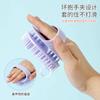 Escova de Silicone Explosiva Japonesa para Shampoo Doméstico Limpeza do Couro Cabeludo Massageador Artefato de Shampoo Pente Massageador de Shampoo