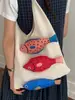 Bolsos de Moda Tendencia para Mujer, Estilo Nuevo, Estilo Casual y Relajado, Bolso de Hombro Tejido, Aspecto de Alta Calidad, Bolso Tote Sencillo