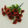 Amazon Flor Artificial Transfronteriza, Maceta de Plástico con Pensamientos, Pequeño Ramo de Flores para Arreglo, Flores para Decoración de Jardín