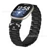 Para Fitbit Versa4 Nova Pulseira de Smartwatch Versa3 Borboleta Diamante Leve Três Contas Pulseira de Relógio