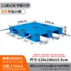 Pallet de Plástico Plano Sichuan Logística Montacargas Pallet Plano Almacén Tablero a Prueba de Humedad Estante Pallet de Plástico Pallet