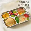 Plato de Cena Compartimentado Personalizado 316 para el Hogar Plato para Comer Solo de Bebé con Tapa Gran Capacidad Plato para Comida de Comedor Comida Rápida