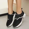 Zapatos Europeos y Americanos para Senderismo Campo a Través Mujer Europeos y Americanos Nueva Fábrica Puntera Deportivos Casuales Suministro Directo Nuevo Deportivo Venta al por Mayor Talla Grande