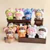 Dibujos Animados Didi Zai Zai Gránulos Lindos Adornos DIY Colgantes Llaveros Bolsas Sorpresa Figuras Pequeños Adornos de Escritorio Accesorios de Resina