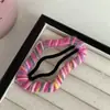 Grampo de Cabelo Crochê de Lã DIY Totalmente Feito à Mão Orelhas de Coelho Fofas Grampo Estéreo de Grama Flor Grampo BB de Lã Feito à Mão
