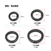 En Stock Hebilla de Resorte de Alambre Plano Negra para Electroforesis Anillo de Resorte de Aleación de Zinc Hebilla Circular Llavero de Liberación Rápida de Metal Accesorios para Bolsas