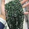 Coleção de cascalho de pedra natural 80 cm de cadeia longa 5 * 8 mm pulseira de comércio exterior amorfa semi-acabado acessórios de jóias DIY
