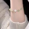 Pulsera de Flor de Begonia para Mejor Amiga Femenina Diseño de Nicho Ins Lujo Accesible Gama Alta 2025 Nuevo Regalo de Alto Valor para Estudiante