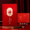 Convites de Casamento Convites de Casamento de Casca Dura Convites de Casamento de Alto Padrão 2025 Chinoiserie Convites Personalizados Banquete de Casamento Festivo Convites de Alto Padrão