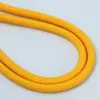 Em estoque 7,5 mm cor sólida poliéster redondo cordão para celular, direto da fábrica, cordão para celular, acessórios de vestuário