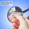 Espejo Retrovisor Trasero Plegable Convexo para Manillar de Bicicleta Espejo Retrovisor para Coche de Montaña y Carretera Equipo