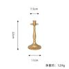 [Desmontable y Ensamblable] Candelabro Romántico Escandinavo Decoración de Mesa Adorno de Candelabro Casual para el Hogar