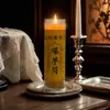 Ventas Explosivas Diarias, Atrae Riqueza y Fortuna, Decoración del Hogar, Velas Lámpara de Aceite Atractoras de Riqueza, Velas de Cera de Mantequilla de Vidrio para el Hogar