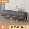 Banqueta de Cambio de Zapatos de Lujo Ligero Banco para Puerta de Casa Taburete para Ponerse Zapatos Moderno Sencillo Vestidor Taburete Bajo Taburete al Pie de la Cama