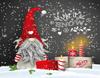 Pintura Diamante 5D Natal DIY Diamante Redondo Diamante Completo Natal Chapéu Vermelho Velho Natal Boneco de Neve Árvore de Natal Série Pintura Decorativa