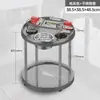 Nueva mesa de té de mahjong estilo chino, estante para té, cenicero, portavasos para mesa de mahjong, mesa de té, accesorios para sala de ajedrez y cartas