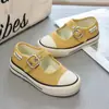 Zapatillas Deportivas para Niñas 2026 Verano Nuevo Estilo Mary Jane de Lona para Niñas Zapatos Blancos Bajos Zapatos Casuales Ligeros para Niñas