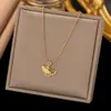 Collar con Colgante de Textura de Puntos y Diseño de Estrella de Mar, Best-Seller Transfronterizo Europeo y Americano, Simple, de Nicho, Personalizado, No se Desvanece, para Mujer