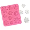 Molde de Silicona de Copo de Nieve Navideño Molde para Hornear Decoración de Pastel de Fondant Chocolate