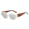 Artículos de fábrica 2024 nuevos gafas de sol de moda europeas y americanas ojo de gato irregulares estilo de celebridad de Internet gafas de sol de montura pequeña para mujer Venta al por mayor
