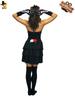 Halloween Disfraz de Esqueleto Fantasma No Muerto para Mujer Adulta Disfraz de Escena Cosplay para Fiesta de Mascarada de Calavera Femenina