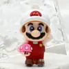 Llavero Muñeco Colgante Juguete Pequeño Super Mario Llavero de Coche Decoración Dibujo Animado Mario