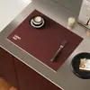 Alfombrilla de Drenaje para Cocina Coreana, Alfombrilla Absorbente de Diatomeas para Barra de Cocina, Posavasos Aislante Antiescaldado, Mantel Individual, Alfombrilla para Mesa, Alfombrilla para Secar Platos