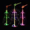 8320,400,500ml Bombilla LED Luminosa Taza Botella de Bebida Creativa con Forma de Calabaza Botella de Plástico Botella Luminosa LED