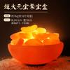Envío Gratis para Fabricantes de Lámparas de Sal del Himalaya Lámparas de Noche Lámparas de Ambiente Cornucopia Mineral Decorativas Luces Nocturnas Lámparas de Mesa
