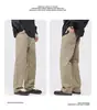Ropa de Hombre Fengshe / 2026 Primavera y Otoño Nuevos Pantalones de Pierna Recta Sueltos para Hombre Algodón Puro Transpirables para Levadura Casual Largos