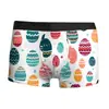 Ropa Interior Masculina Impresa en 3D Serie de Pascua Europea y Americana Transfronteriza Novedad Boxer Sexy para Hombre