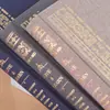 Cuaderno Lianhua con Cubierta de Tela A5 Papel Kraft Páginas Interiores en Blanco Serie de Tapa Dura Copia Dura Engrosada para Uso en Oficina