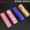 Venta Directa de Fábrica Lima de Uñas de Bloque de Tofu Impreso para Manicura y Dar Forma a las Uñas, Herramienta Especial Cuadrada Esmerilada para Reparación y Dar Forma