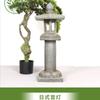Simulación de farol de palacio de piedra falsa, paisajismo de patio, accesorios decorativos, decoraciones de roca, paisaje, mobiliario, acero decorativo, vidrio, piedra