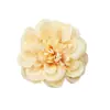 Flor de dalia accesorios hechos a mano materiales de decoración DIY accesorios para ropa de fiesta de noche tela de bio-seda flores artificiales de estilo europeo