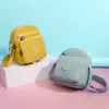 Bolso Cuadrado Pequeño Nuevo, Sencillo y de Moda para Mujer, Texturizado, Tendencia, de Hombro Único, Cruzado, Casual, Resistente al Agua, Bolso Baistu para Mujer