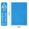 Libreta de cuero suave A5, venta al por mayor, libreta de cuero sensible a la piel, suministros de oficina, cuaderno de ejercicios para estudiantes, impresión a color UV, cuaderno A5